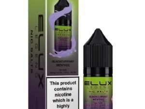 Blackcurrant Menthol - Nic Salt  -  Elux