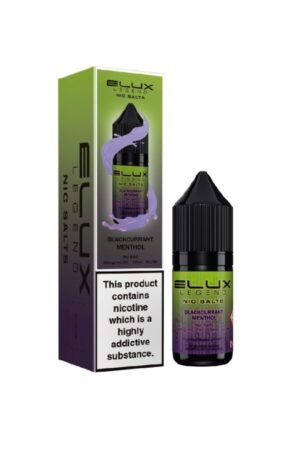 Blackcurrant Menthol - Nic Salt - Elux
