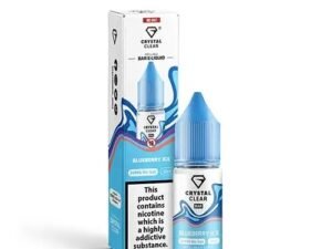 Blueberry Ice - Nic Salt  -  Crystal Clear