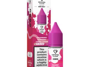 Strawberry Raspberry Cherry Fusion - Nic Salt  -  Crystal Clear