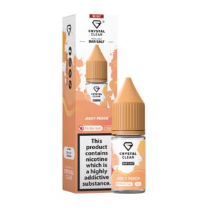 Juicy Peach - Nic Salt - Crystal Clear