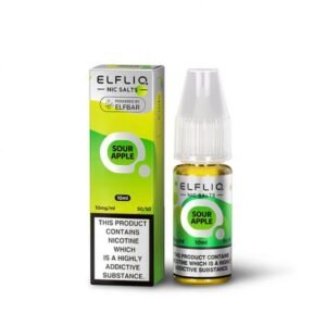 Sour Apple - Nic Salt  -  Elfliq