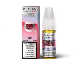 Strawberry Raspberry Cherry Ice - Nic Salt  -  Elfliq