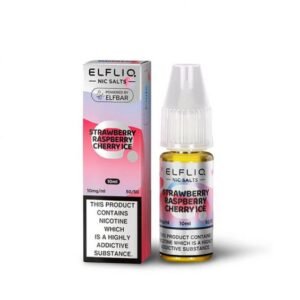 Strawberry Raspberry Cherry Ice - Nic Salt  -  Elfliq