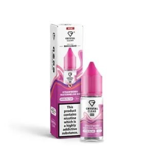 Srtawberry Watermelon Ice - Nic Salt - Crystal Clear
