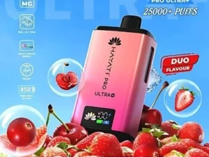 Straw' Cranberry Cherry/Cherry Ice - Big Puffs  -  Hayati Pro Ultra + 25K