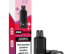 Strawberry Raspberry Ice - Big Puffs  -  Hayati Pro Max + 6K