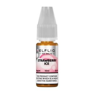 Strawberry Ice - Nic Salt  -  Elfliq