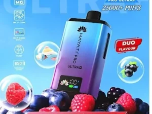 Blackcurrant Cotton K/Blue Raspberry - Big Puffs  -  Hayati Pro Ultra + 25K