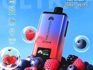 Blue Razz Cherry - Big Puffs  -  Hayati Pro Ultra + 25K