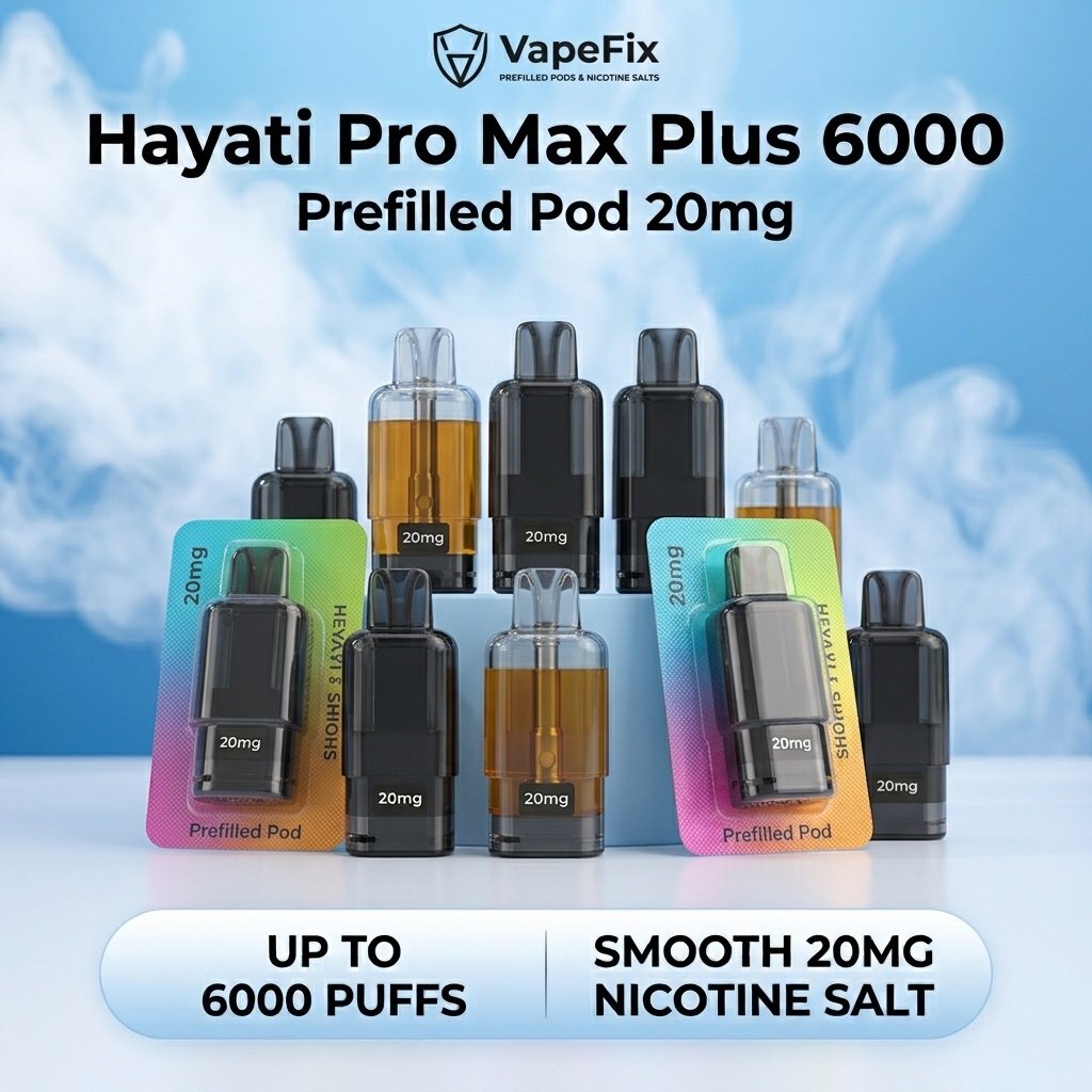 Hayati Pro Max Plus 6000 Prefilled Pod 20mg